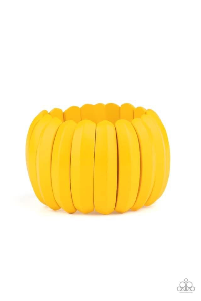 Banana Stretchy Bracelet- Yellow 273
